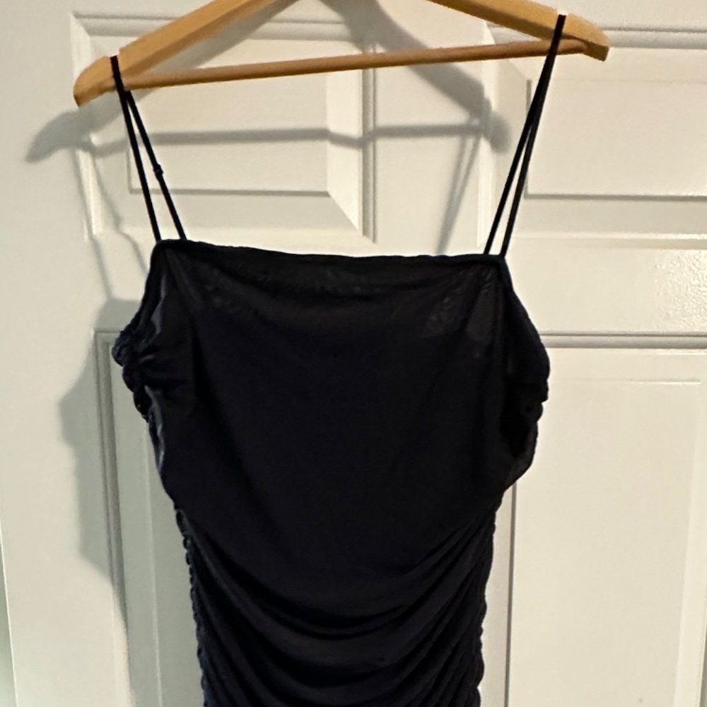 NEVER WORN Ruched Bodycon Maxi Dress